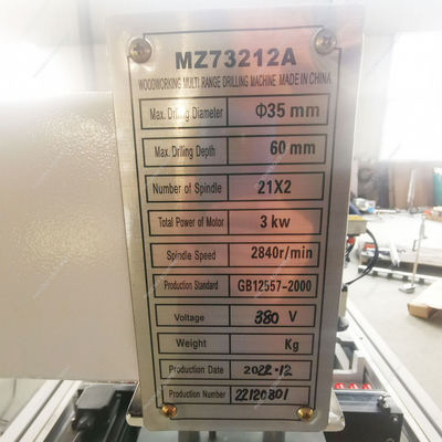 21 * 2pcs Maaierschachten CNC Automatische Meubel Multi-Boring Machine