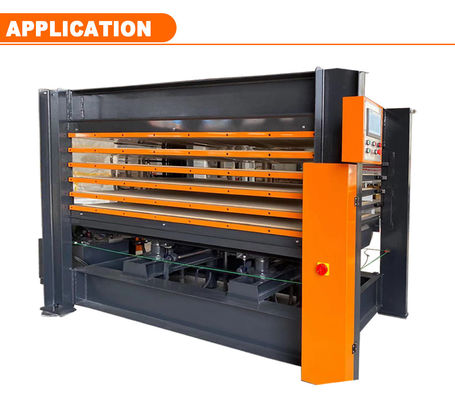 Houten gevormde deur laminaat Hout Hot Press Machine met een hoge productiviteit en goede
