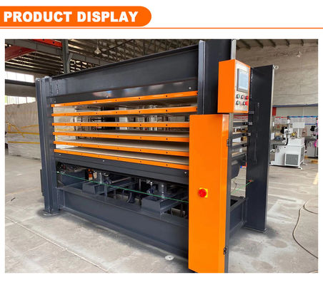 Houten gevormde deur laminaat Hout Hot Press Machine met een hoge productiviteit en goede
