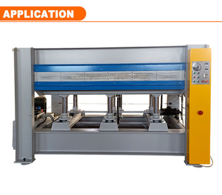 Houten gevormde deur laminaat Hout Hot Press Machine met een hoge productiviteit en goede