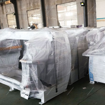 Bouwmaterialen winkels Houtbewerking Lijn 2 Hoofdgatenborer met 1,5*2 kW vermogen
