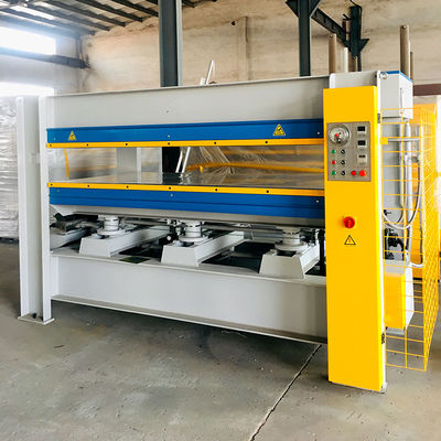 Bouwmaterialen winkels MDF Melamine deuren huid maken machine Hydraulische warmpers machine