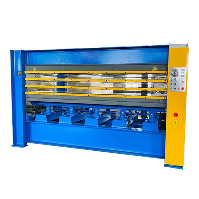 Bouwmaterialen winkels MDF Melamine deuren huid maken machine Hydraulische warmpers machine