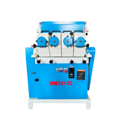 5.5kW Kracht 4 Gordels Houtbewerking Ronde houtstokken Stokken Sandmachine Poetser Sandermachine