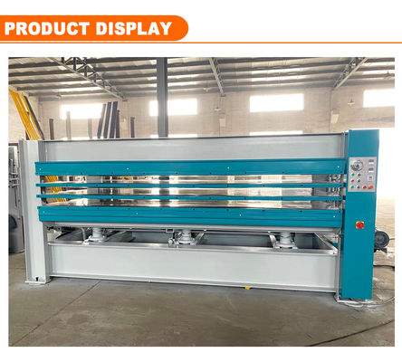 35kW Houtpallet Warm Isostatisch Pressen Machine voor Houten Deur Huid Productie Proces