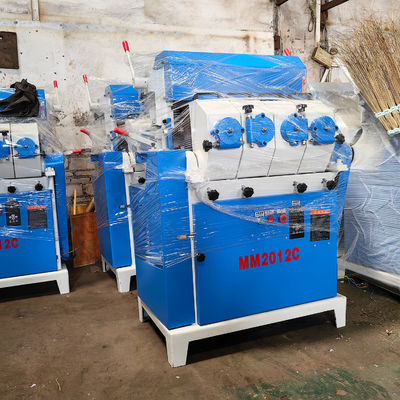 5.5kW Kracht 4 Gordels Houtbewerking Ronde houtstokken Stokken Sandmachine Poetser Sandermachine