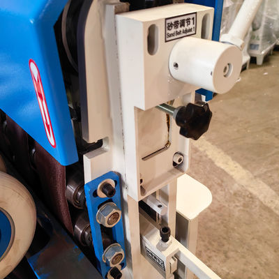 5.5kW Kracht 4 Gordels Houtbewerking Ronde houtstokken Stokken Sandmachine Poetser Sandermachine
