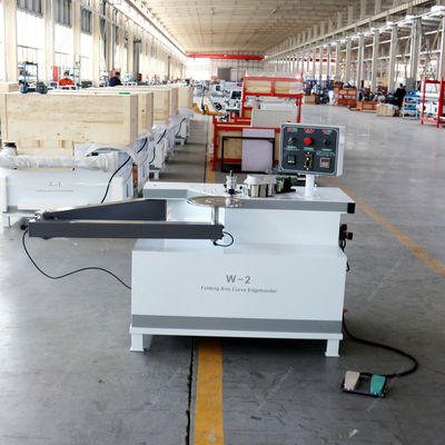 Gemakkelijk te bedienen Curve Automatic Edge Bander Banding Machine voor meubels Hout deur
