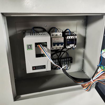 Kleine handmatige houten polsmachine voor horizontaal fotoraam met drie assen