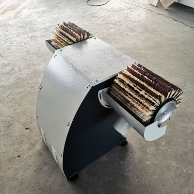 Houtpoetsmachine met dubbele kop trommelborstel poetsmachine voor het polijsten van meubels van massief hout