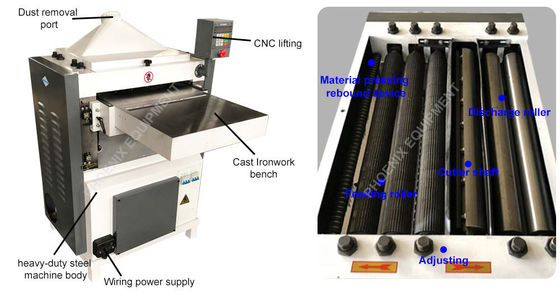 MB206E Hout spiraal snijmachine voor het plannen van planken Oppervlakte Automatische planer