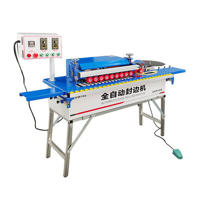 75 kg DW102 High Speed Small Household Oblique Straight Edge Banding Machine voor houtwerkkast