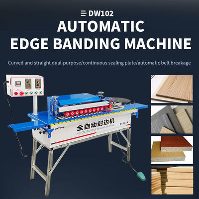 220V/380V/aanpassing DW102 gebogen kast Automatische houtbewerking Meubelen Afgeronde randbandband