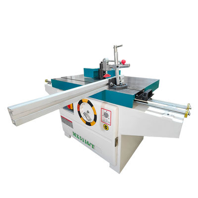 90 mm Spindeldiaameter MX5116T Schuiftafel Houtbewerking Single Spindle Shaper Machine
