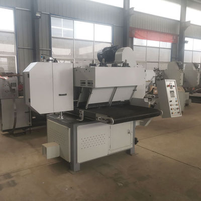 Krachtige 21,12kw horizontale stijl industriële 650mm hout snijband zag snelle machine