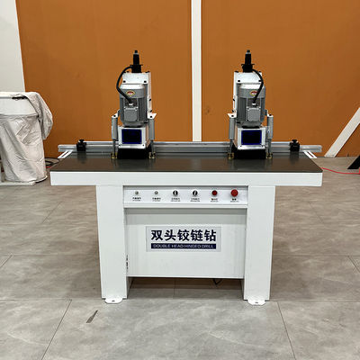 Precision Cabinet Double Head Hinge Houtboormachine voor klantvereisten