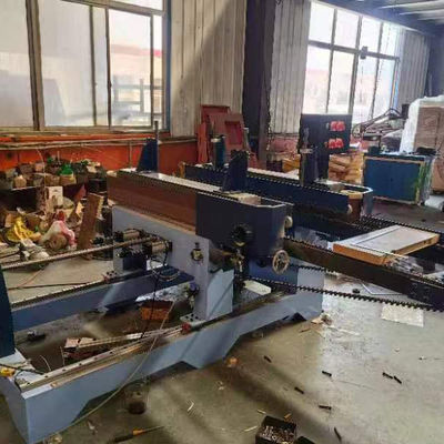 Verstelbaar gewicht KG 320 KG Houtbewerkingsmachines Dubbelzijdige lineaire zandmachine