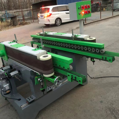 Verstelbaar gewicht KG 320 KG Houtbewerkingsmachines Dubbelzijdige lineaire zandmachine