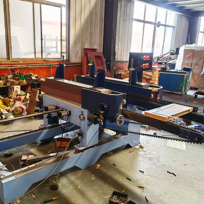 320 KG Gewicht Dubbelgordel Sander 1500mm voor Rand Sanden Meubelen Houten deuren Kasten