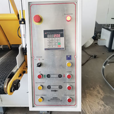 Totaal vermogen 17.22kw Houtbewerkingsmachines Volledig automatische horizontale bandzaagmachine