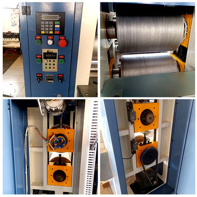 20kW Power Wood Grain Embossing Machine voor MDF en massief hout plaat staal deuren plaat
