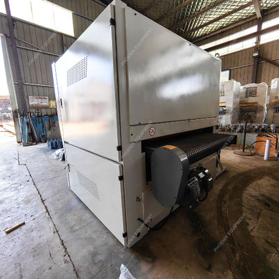 41.37kW Kracht Houtbewerking Zware breedbandsandmachine voor massief houten plaat