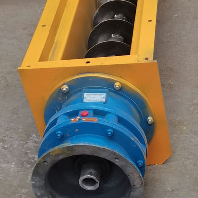 108 mm spiraalvormige schachtdiameter TDLXU330-5 schroefloze schroefconveyor in de aangepaste industrie