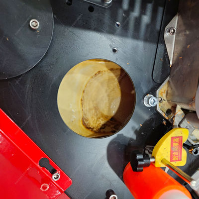 Volledig automatische kleine blokplaat Drukrolwielen Randbandmachine 150 kg Gewicht