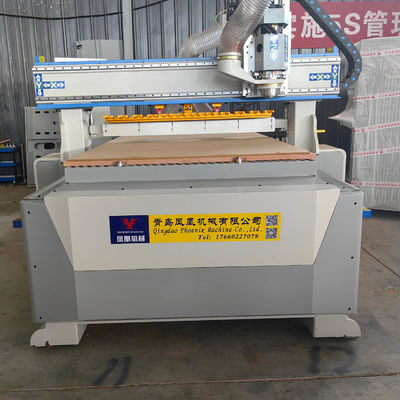 9 kW spindelmotorkracht Houtbewerking Cnc Houtroutermachine voor het snijden van multiplexmeubelen