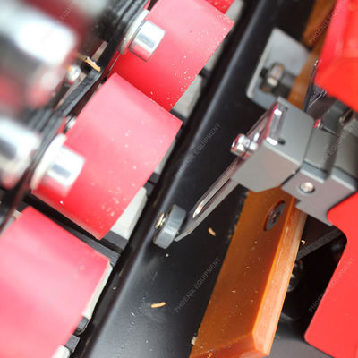 Totaal vermogen 4kw draagbare mini MDF rolrandbanden curve machine voor houtbewerking