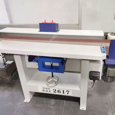 Automatische tafel met dubbelgordel rondsandmachine voor precisiehoutbewerking