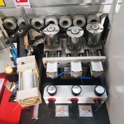 800 kg Gewicht Multifunctionele CNC-randbandmachine met voorfrees- en polsmachine