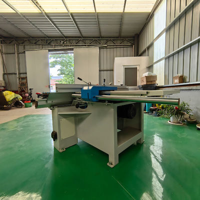 750 kg Gewicht Precieze schuiftafelzaag voor huishoudelijk meubilair Houtbewerking Mj6116