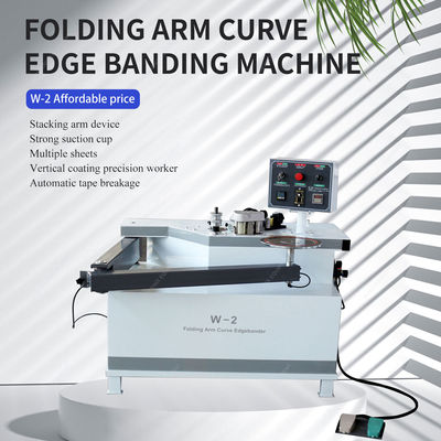 W-2 Curve and Line Board Edge Banding Machine voor kantoormeubilair Enchapadora Cantos