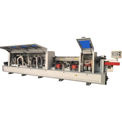 Straight Automatic Through Feed Edge Banding Machine voor de vervaardiging van houten meubels