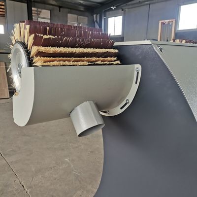 Frequency Control Polishing Roller Speed 2 Roller Sanding Machine voor houten vloeren