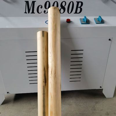 MC9080B Automatische voedingsmachine met ronde staaf Perfecte oplossing voor het afronden van vierkant hout