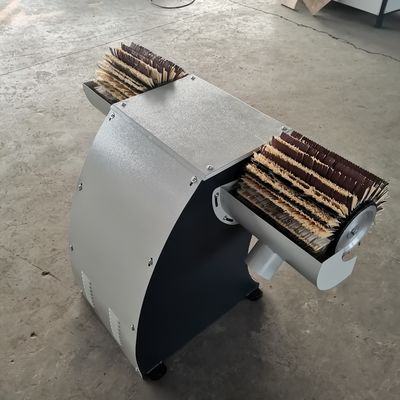 Gemakkelijk te bedienen dubbel-assige schuurmachine voor het borstelen van houten planken