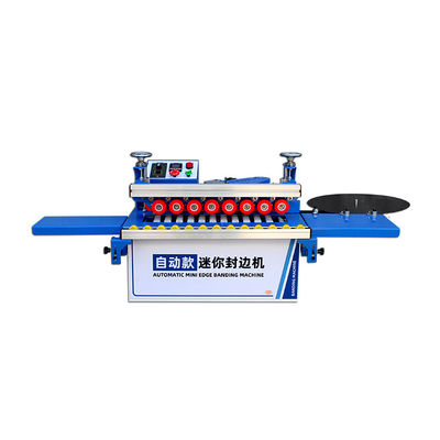 High Productivity Portable Edge Banding Machine met automatisch kleven en trimmen