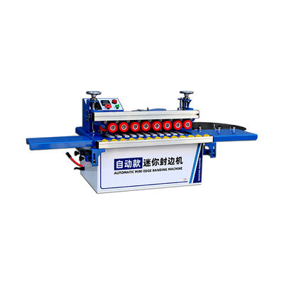 High Productivity Portable Edge Banding Machine met automatisch kleven en trimmen