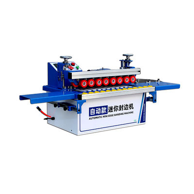 High Productivity Portable Edge Banding Machine met automatisch kleven en trimmen