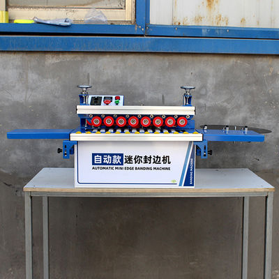 High Productivity Portable Edge Banding Machine met automatisch kleven en trimmen