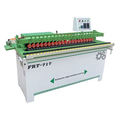 Draagbare PVC-melamine micro houtbewerking Automatische randband voor hotels Kracht 1,2 kW