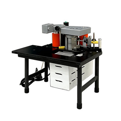 PVC-kromme en rechte mini draagbare randbander handmatige randbandmachine