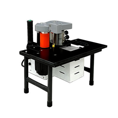 PVC-kromme en rechte mini draagbare randbander handmatige randbandmachine