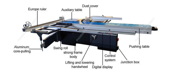 45-90 graden kantelmachine voor het snijden van hout