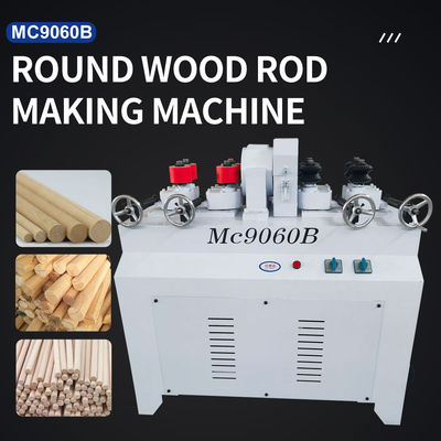 15-60 mm verwerkingsdiameter MC9060B Houten stokmachine voor meubelversiering