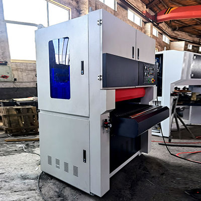 3500 KG R-RP1000 Precise Kalibrating Wide Belt Grinding Sander Sanding Machine voor gecompliceerd massief houten vloer