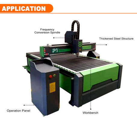 1325 Acryl-MDF-graveren, snijden, snijden, routeren CNC-machine met T-slot-extrusies