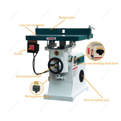 MX5115 Verticale eenassige schuiftafel spindelvormer voor houtbewerkingsfreesmachine